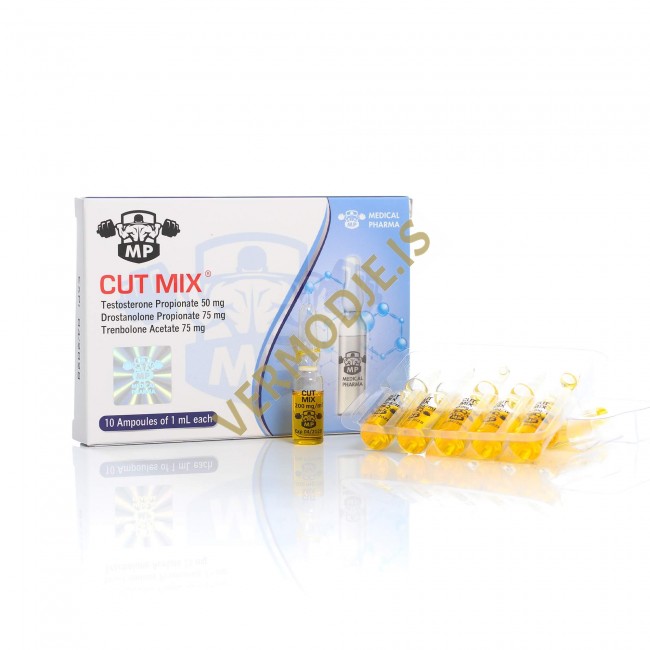 CUT MIX Medical Pharma (Test Prop + Mast + Tren A) - 10amps (200mg/ml)