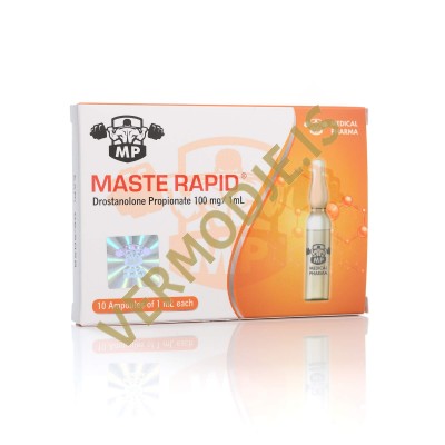 MASTE RAPID Medical Pharma (Drostanolone Propionate) - 10amps (100mg/ml)