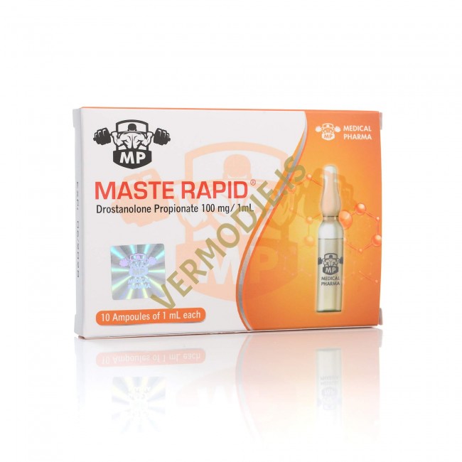 MASTE RAPID Medical Pharma (Drostanolone Propionate) - 10amps (100mg/ml)