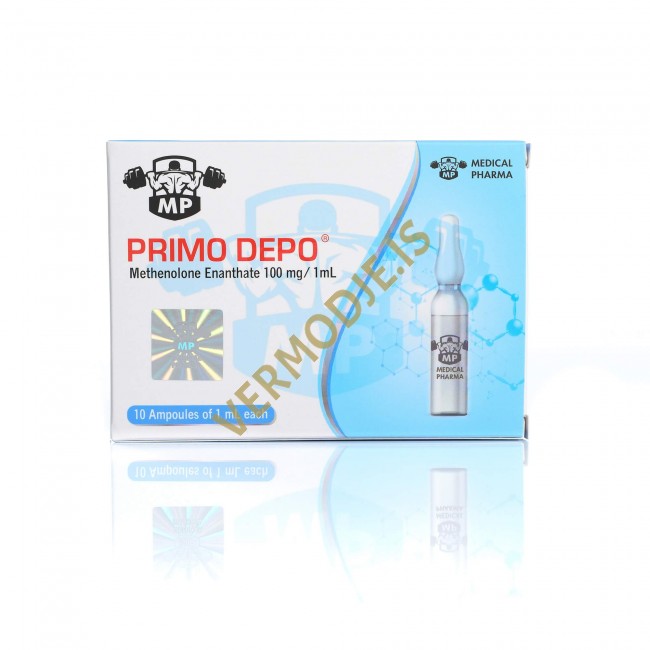 PRIMO DEPO Medical Pharma (Methenolone Enanthate) - 10amps (100mg/ml)