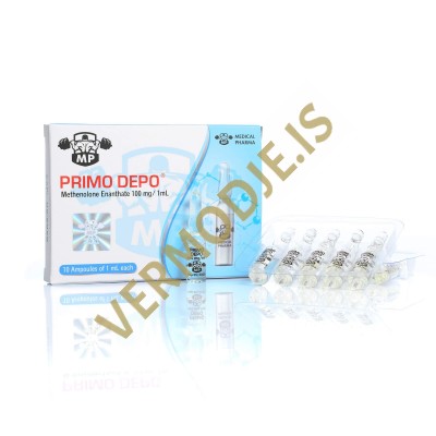 PRIMO DEPO Medical Pharma (Methenolone Enanthate) - 10amps (100mg/ml)