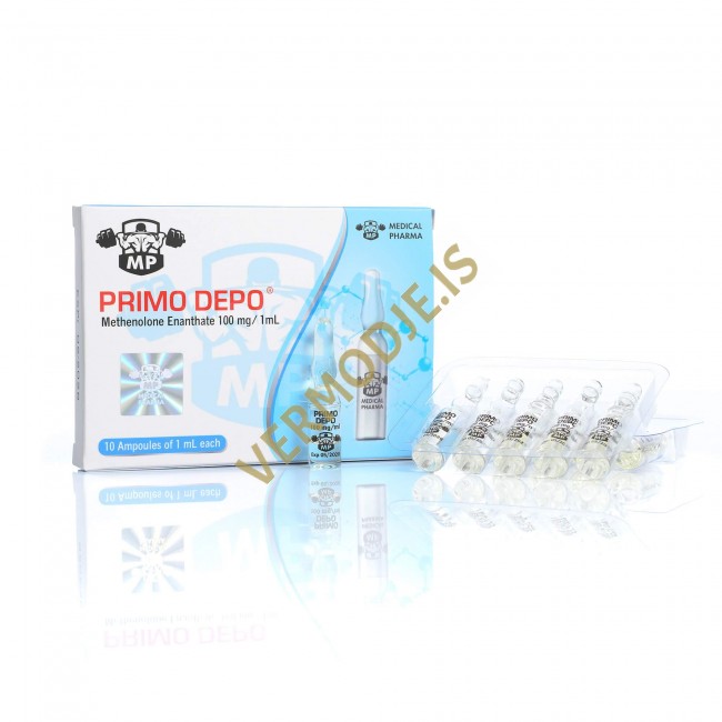 PRIMO DEPO Medical Pharma (Methenolone Enanthate) - 10amps (100mg/ml)