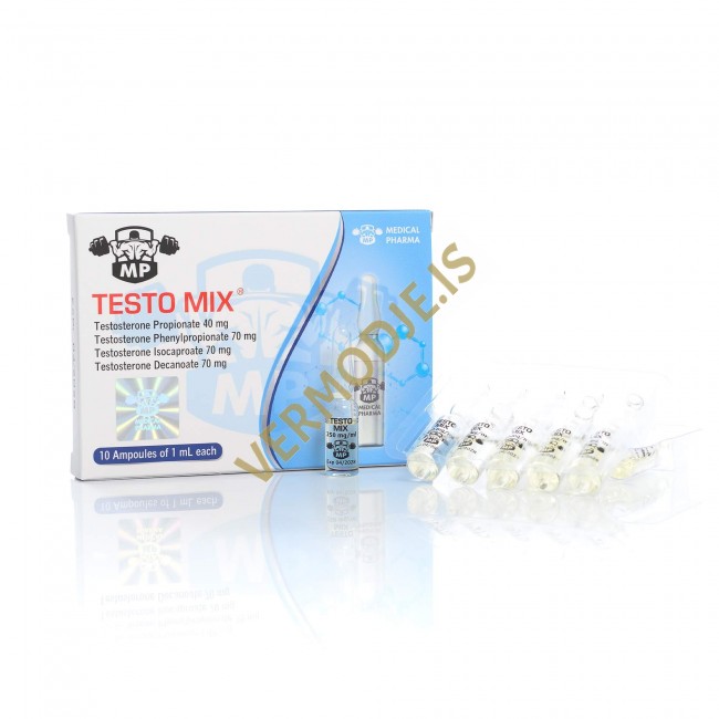 TESTO MIX Medical Pharma (Testosterone Mix) - 10amps (250mg/ml)