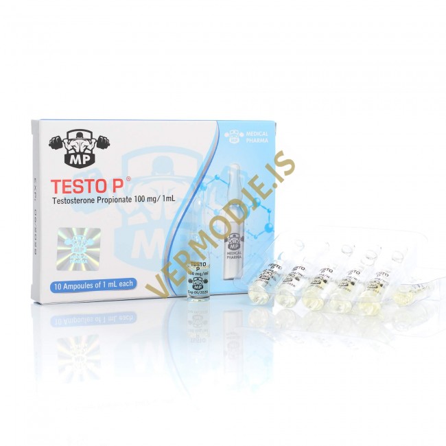 TESTO P Medical Pharma (Testosterone Propionate) - 10amps (100mg/ml)