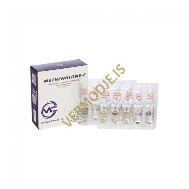 Methenolone-E Medcare Pharma (Methenolone Enanthate) - 10amps (100mg/ml)