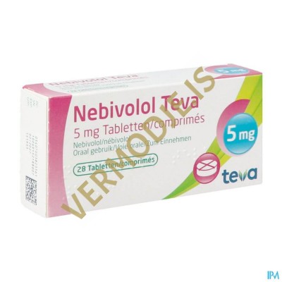 Nebivolol TEVA - 30 tabs (5mg/tab)