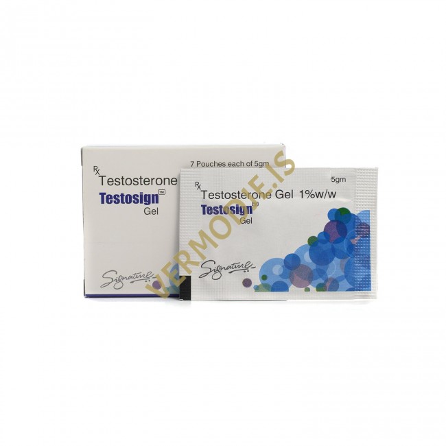 Testosterone Gel (Testosign) - 1% w/w 5gm