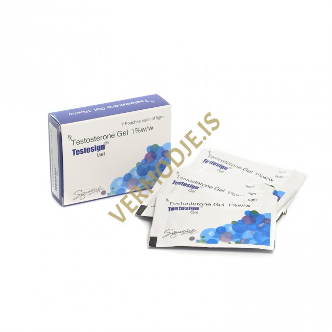 Testosterone Gel (Testosign) - 1% w/w 5gm