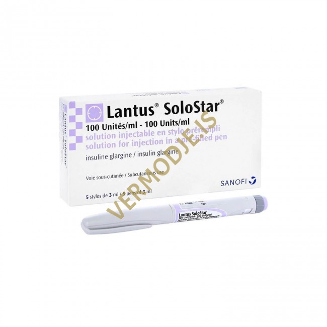 Lantus Solostar Pen (Sanofi) - 300 IU / 3 ml